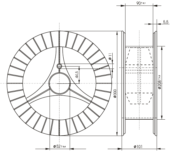 Упаковка кассеты D300